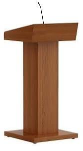 Versatile /Rose wood/Teak wood Podium with two shelfs For | School | Presentation | Seminar | Church | Office