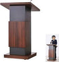 Wooden Lectern Podium Stand,Design with Storage & mic holder//Standing Wooden Pulpit for Church Office School Home Conference Restaurant by OEM