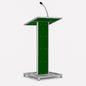 CCNOS 4FT Heavy Duty Steel Podium with Mic Holder For Church | School | Seminar | SPEECHES Office by OEM 2yrs warranty