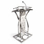 Steel Podium with Mic holder For Church | School | Seminar | SPEECHES by OEM