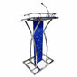 Steel Podium with Mic holder For Church | School | Seminar | SPEECHES by OEM