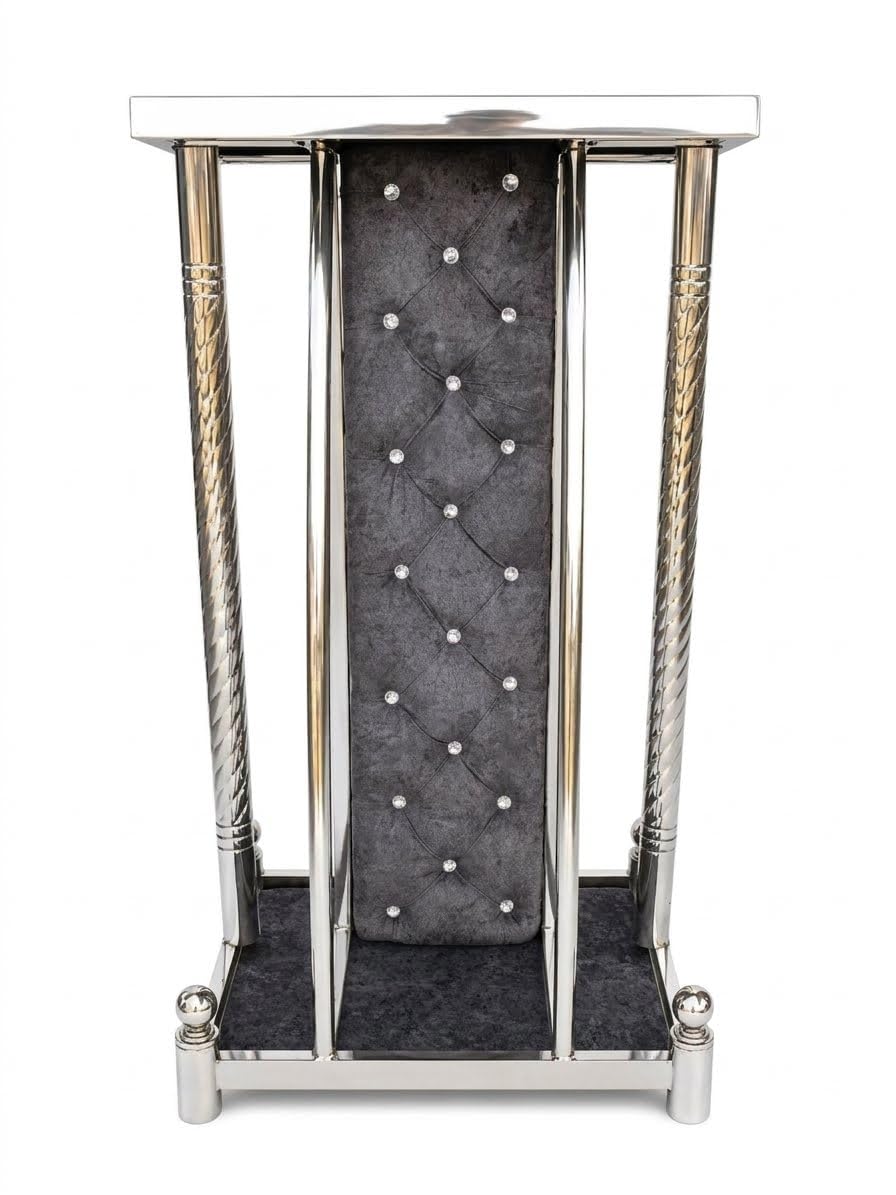 Steel Podium with Mic holder For Church | School | Seminar | SPEECHES by OEM