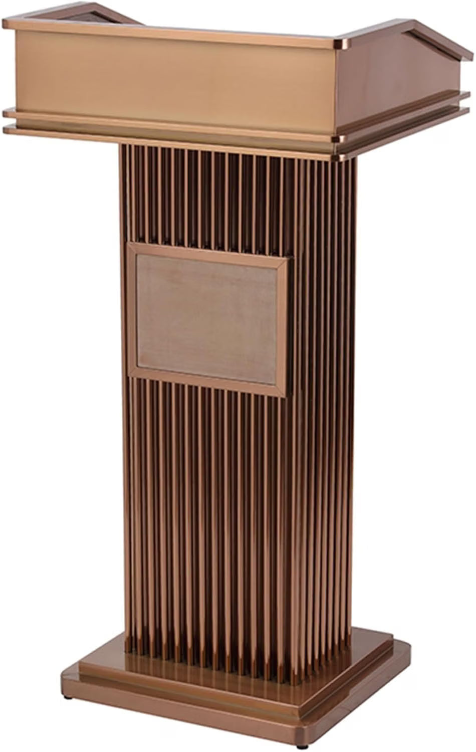 High End Wooden podium with Mic holder For | School | Presentation | Seminar | Office | Church Office