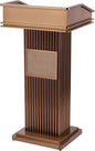 High End Wooden podium with Mic holder For | School | Presentation | Seminar | Office | Church Office