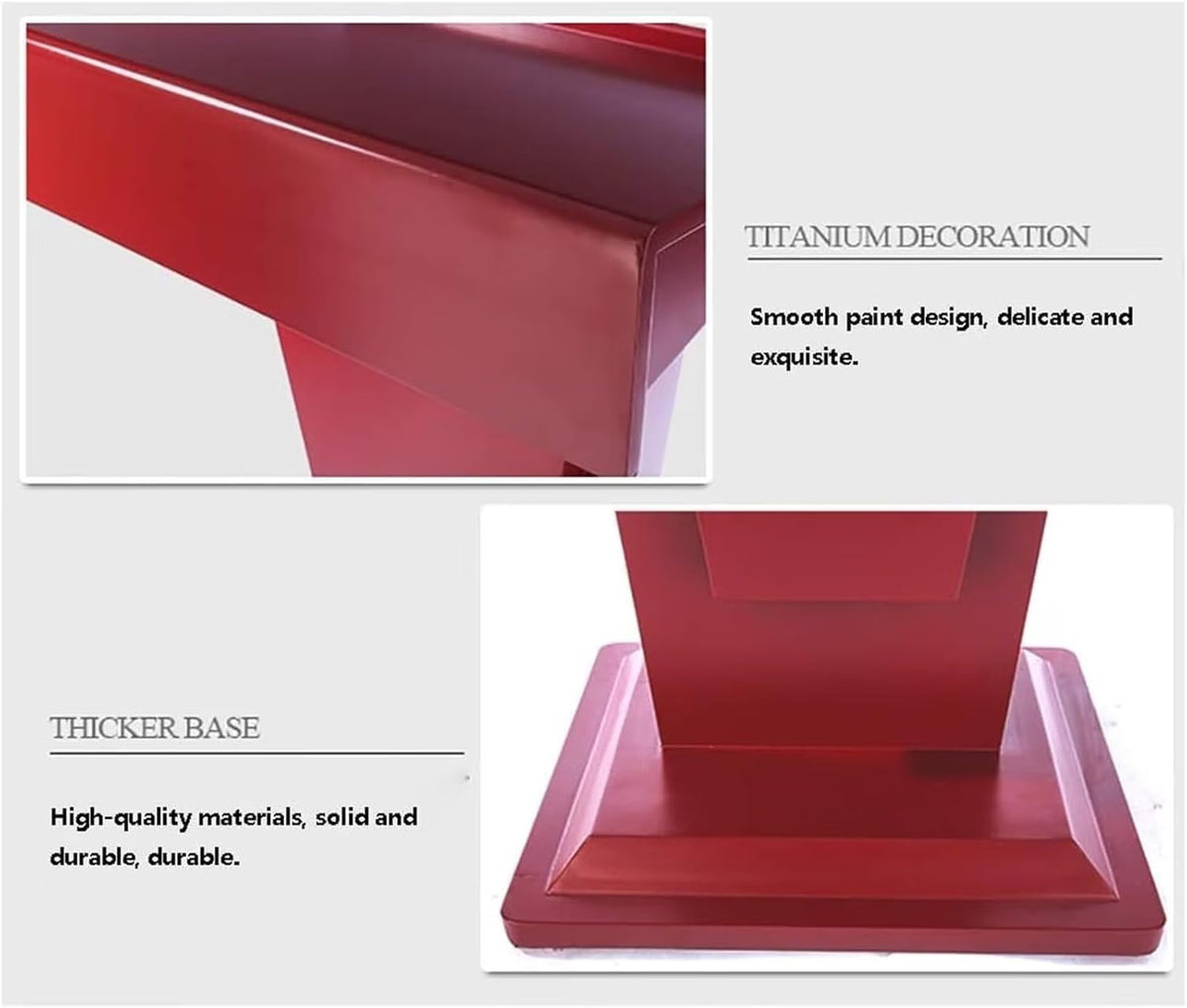 Wooden Podium Presentation Lectern Stand Tall Pulpit Podium for Office, Church & School,colleges, and universities and public events